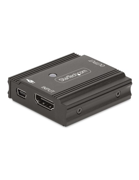 StarTech.com Booster HDMI 8K 60Hz da 10m, Ripetitore attivo HDMI 2.1 in linea e amplificatore del segnale video fino a 8K