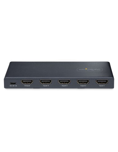 StarTech.com Switch HDMI 8K a 4 porte - Switcher HDMI 2.1 4K 120Hz HDR10+, 8K 60Hz UHD, Commutatore HDMI 4 In 1 - Commutazione