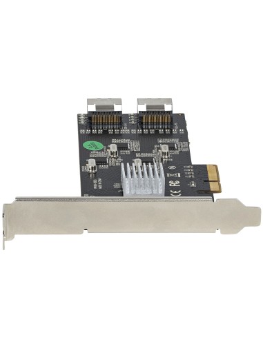 StarTech.com Scheda SATA PCI Express a 8 porte - Adattatore convertitore PCI Express GEN 2 per SSD HDD SATA 3 con 4 Controller