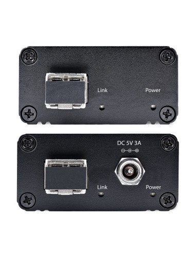 StarTech.com Extender USB 3.0 a 2 Porte su Fibra Multimodale OM3 - LC LC - Hub 2x USB-A 5Gbps - Resistente Estensore USB su