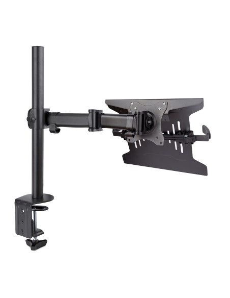 StarTech.com Braccio per Notebook da Scrivania - Supporto Ergonomico per Monitor fino a 34" (8kg) e Laptop (4,5kg) - Braccio
