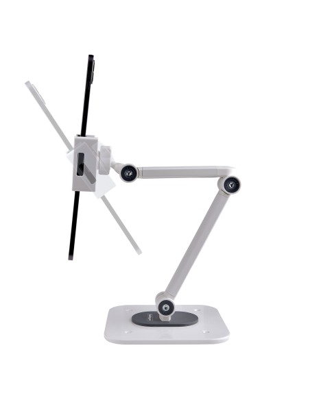 StarTech.com Supporto per Tablet da Tavolo - Braccio Porta Tablet Regolabile da Scrivania - Stand Universale per Tablet