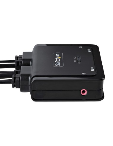 StarTech.com C2-H46-UAC-CBL-KVM switch per keyboard-video-mouse (kvm) Nero