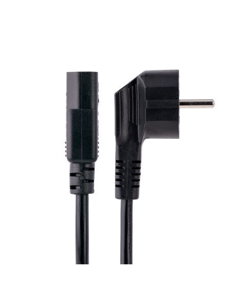 StarTech.com Cavo di alimentazione per PC da EU Schuko a C13 da 3 m, Cavo di corrente AC 250V 10A 18AWG, Cavo di ricambio con