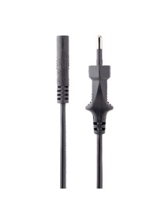 StarTech.com Cavo di Alimentazione CA da 2m, Spina EuroPlug a C7, 2.5A-250V, 18AWG, Cavo Elettrico di Ricambio con spina 2