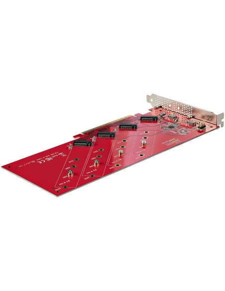 StarTech.com QUAD-M2-PCIE-CARD-B scheda di interfaccia e adattatore Interno M.2