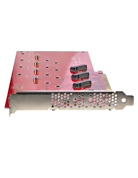 StarTech.com QUAD-M2-PCIE-CARD-B scheda di interfaccia e adattatore Interno M.2