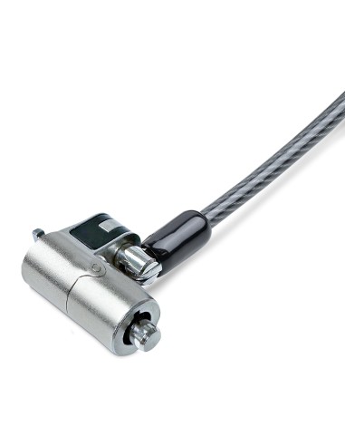 StarTech.com NANOK-LAPTOP-LOCK cavo di sicurezza Nero, Argento 2 m