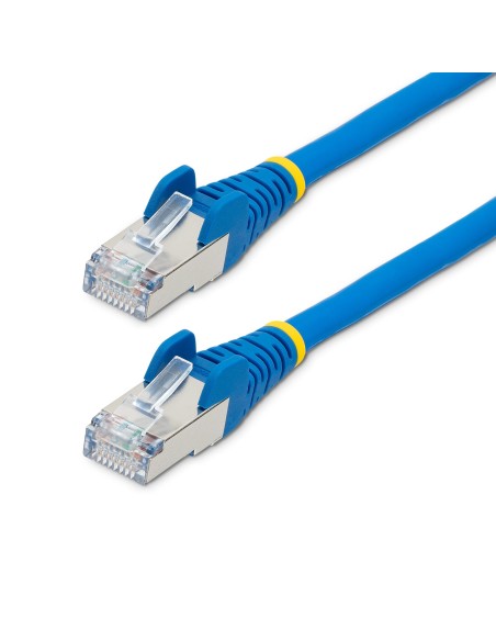 StarTech.com Cavo Ethernet CAT 6a - 2m - Blu - Cavo di rete LAN Low Smoke Zero Halogen (LSZH) - 10GbE 500MHz 100W PoE++ -