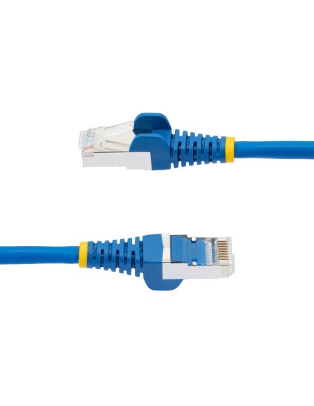 StarTech.com Cavo Ethernet CAT 6a - 2m - Blu - Cavo di rete LAN Low Smoke Zero Halogen (LSZH) - 10GbE 500MHz 100W PoE++ -