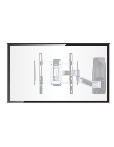 StarTech.com Supporto TV da Parete Articolato, Staffa VESA a Muro per TV da 26 a 65 pollici 45Kg, Braccio per TV 26-65" a