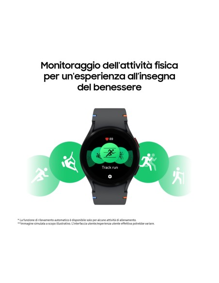 Samsung Galaxy Watch FE 40mm Smartwatch Analisi del Sonno, Ghiera Touch in Alluminio, Pink Gold