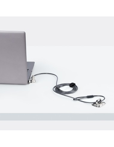 StarTech.com Cavo di Sicurezza Universale per Laptop (2m), Dispositivo di Blocco per Notebook Compatibile con Noble