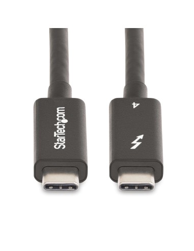 StarTech.com A40G2MB-TB4-CABLE Cavo Thunderbolt 2 m 40 Gbit s Nero