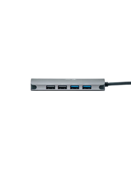 i-tec Metal USB-C Nano 2x Display Docking Station with PD 100 W + Charger 112W