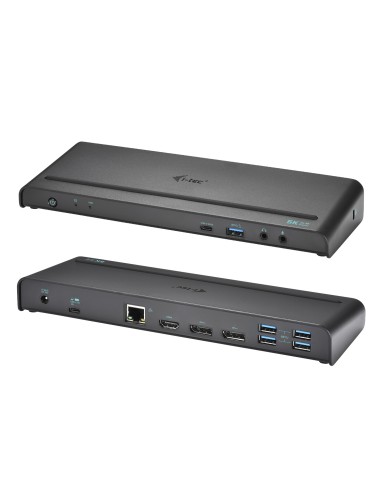 i-tec USB 3.0   USB-C   Thunderbolt 3, 3x 4K Docking Station + Power Delivery 85W