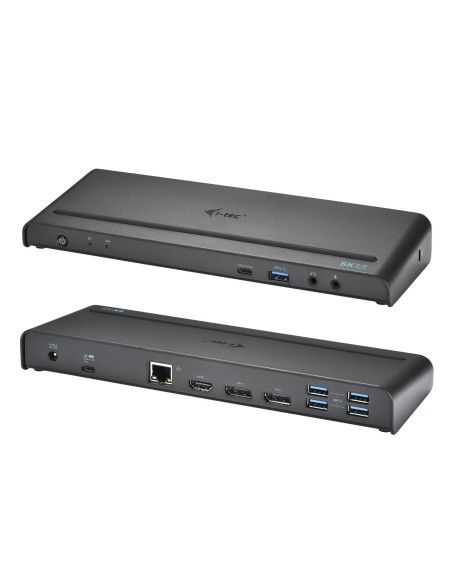 i-tec USB 3.0   USB-C   Thunderbolt 3, 3x 4K Docking Station + Power Delivery 85W