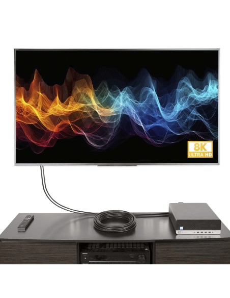 StarTech.com Cavo DisplayPort 1.4 Attivo Certificato VESA da 10 m, cavo DisplayPort DP8K con HBR3, HDR10, MST, DSC 1.2, HDCP