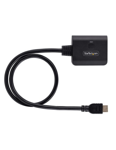 StarTech.com Splitter HDMI 4K a 2 Porte - Sdoppiatore Video HDMI 2.0 4K 60Hz con 1 Ingresso e 2 Uscite - Hub HDMI HDR HDCP 2.2