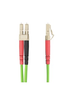 StarTech.com Cavo in Fibra Ottica Multimodale da LC a LC (UPC) OM5 da 1m, Cavo Patch Duplex LOMMF 50 125µm, VCSEL, 40G 100G, 2