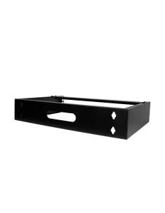 StarTech.com Staffa Rack 19" 2U per installazione a Parete - Supporto a Parete a Profilo Basso per Patch Panel, Dispositivi 2