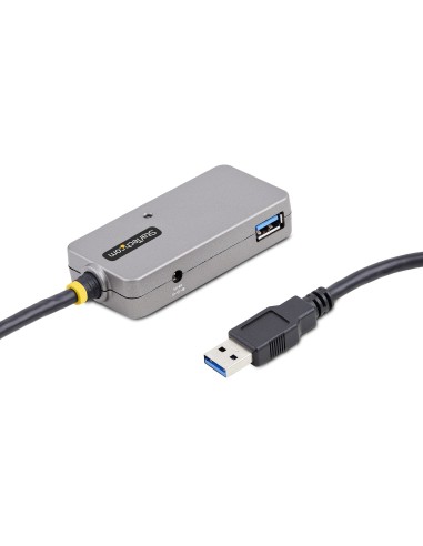 StarTech.com U01043-USB-EXTENDER hub di interfaccia USB 3.2 Gen 1 (3.1 Gen 1) Type-A 5000 Mbit s Nero, Argento