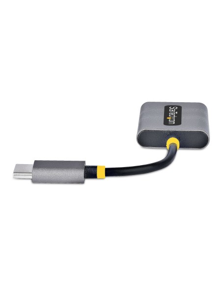 StarTech.com Adattatore USB-C a Jack 3.5mm - Splitter USB Type C per 2 Cuffie con Microfono - Scheda Audio Esterna USB C con 2