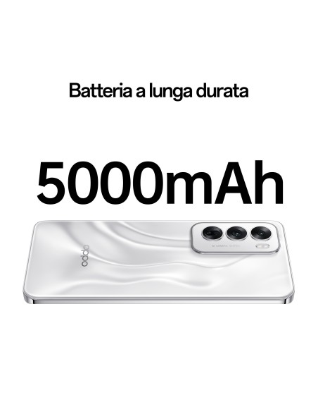 OPPO Reno12 5G AI Smartphone, Tripla fotocamera 50+8+2MP, Selfie 32MP, Display 6.7” 120HZ AMOLED FHD+, 5000mAh, RAM 24 GB