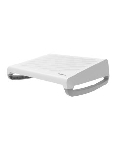 Fellowes Breyta Fussstuetze weiß 3 Höheneinstellungen Schaukelfunktion Bianco