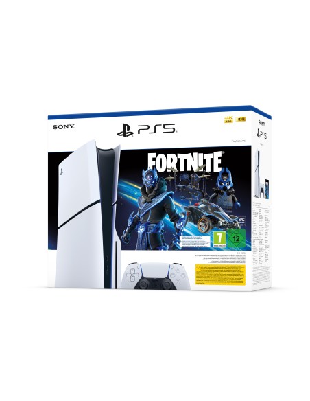 Sony Playstation 5 Slim Fortnite 1 TB Wi-Fi Nero, Bianco
