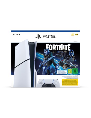 Sony Playstation 5 Slim Fortnite 1 TB Wi-Fi Nero, Bianco