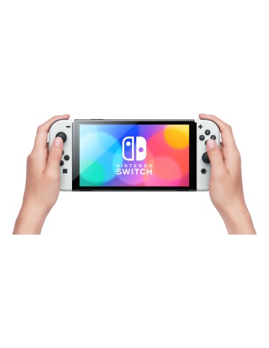 Nintendo console da gioco portatile 17,8 cm (7") 64 GB Touch screen Wi-Fi Nero, Bianco