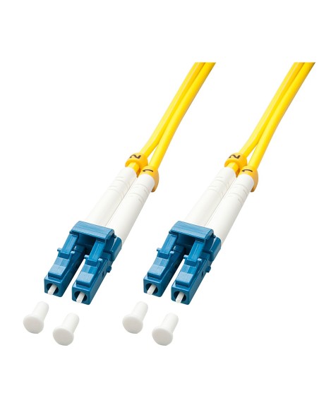 Lindy 47454 cavo InfiniBand e in fibra ottica 10 m LC Giallo