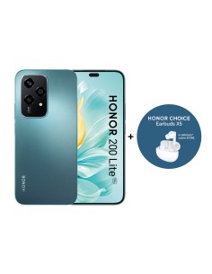 Honor N Series 200 Lite 5G + Earbuds X5 17 cm (6.7") Doppia SIM Android 14 USB tipo-C 8 GB 256 GB 4500 mAh Blu