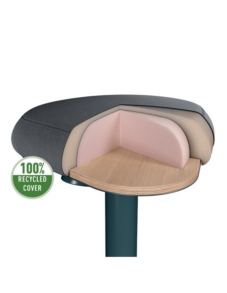 Leitz 65440089 sedia da ufficio e computer Seduta imbottita