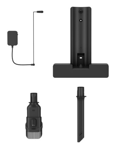 Beko VRT 65421 VC Aspirapolvere a bastone 2 in 1 Batteria Secco Senza sacchetto 0,7 L Nero, Rosa