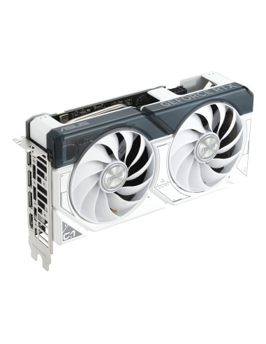 ASUS Dual -RTX4060TI-O8G-WHITE NVIDIA GeForce RTX 4060 Ti 8 GB GDDR6