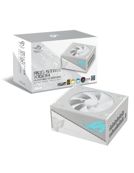 ASUS ROG -STRIX-1000G-AURA-WHITE-GAMING alimentatore per computer 1000 W 24-pin ATX ATX Bianco