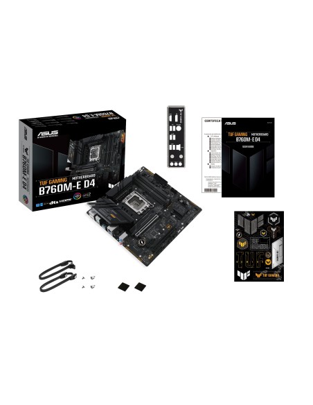 ASUS TUF GAMING B760M-E D4 Intel B760 LGA 1700 micro ATX
