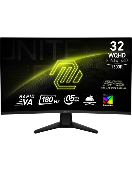 MSI MAG 32CQ6F Monitor PC 80 cm (31.5") 2560 x 1440 Pixel Wide Quad HD Nero