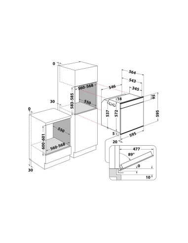 Hotpoint Ariston Forno da incasso FI7 864 SH IX HA