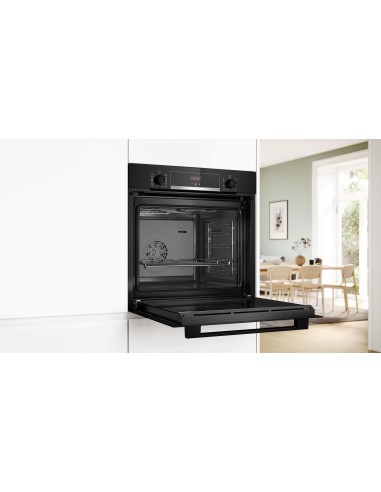 Bosch Serie 4 HQA534BB3 Forno con vapore da incasso 60 x 60 cm Nero Classe A+