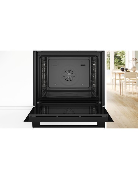 Bosch Serie 4 HQA534BB3 Forno con vapore da incasso 60 x 60 cm Nero Classe A+