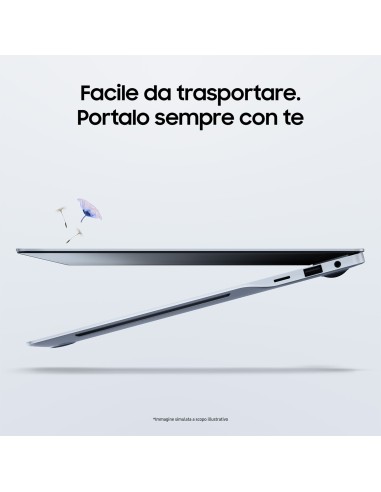Samsung Galaxy Book4 Edge Laptop, Elite X, 16GB RAM, 512GB SSD, 14" Super AMOLED, Windows 11 Home, Sapphire Blue