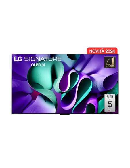 LG OLED evo M4 Signature 97'' Serie OLED97M49LA, Smart TV wireless con Zero Connect Box