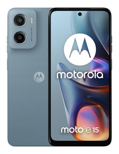 Motorola moto e15 16,9 cm (6.67") Doppia SIM Android 14 Go edition 4G USB tipo-C 2 GB 64 GB 5200 mAh Blu