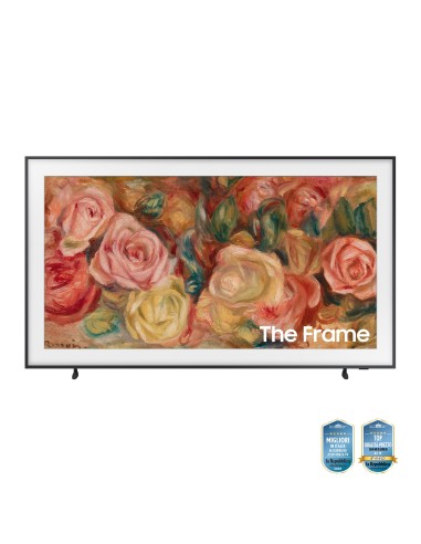 Samsung TV QLED 4K 85” QE85LS03DAUXZT Smart TV Wi-Fi Black 2024, Matte Display, Processore Quantum 4K, Modern Frame Design,