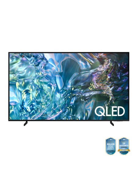 Samsung Q60D TV QLED 4K 43” QE43Q60DAUXZT Smart TV Wi-Fi Titan Gray 2024, Quantum Processor Lite 4K, 4K Upscaling, AirSlim