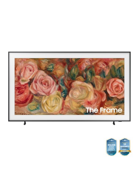 Samsung TV QLED 4K 65” QE65LS03DAUXZT Smart TV Wi-Fi Black 2024, Matte Display, Processore Quantum 4K, Modern Frame Design,