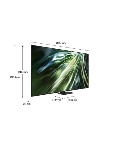 Samsung QN90D TV Neo QLED 4K 98” QE98QN90DATXZT Smart TV Wi-Fi Titan Gray 2024, Processore NQ4 AI GEN2, Tecnologia Quantum